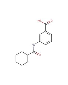 Astatech 3-(CYCLOHEXANECARBOXAMIDO)BENZOIC ACID; 1G; Purity 95%; MDL-MFCD00442695